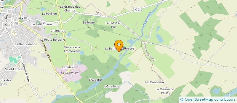 localisation de l'entreprise SCI MINA à LORRIS