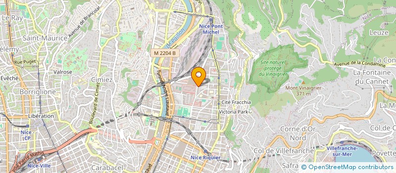 localisation de l'entreprise SCI MINA à NICE