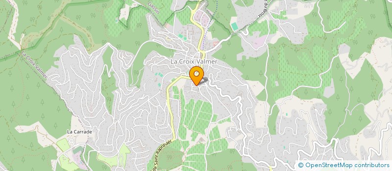 localisation de l'entreprise SCI MINA IMMOBILIERE  LA CROIX-VALMER