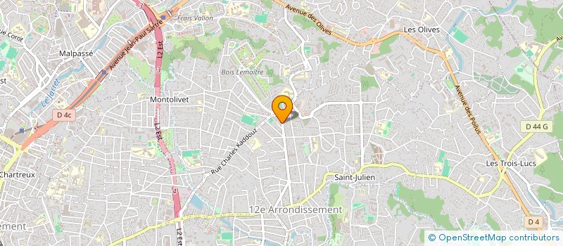 localisation de l'entreprise SCI MINADI II à MARSEILLE
