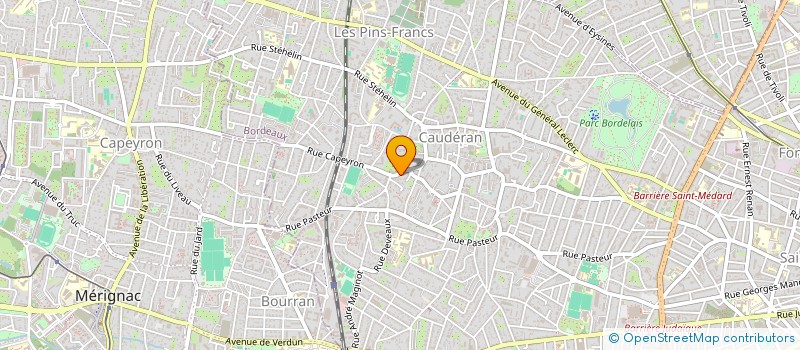 localisation de l'entreprise SCI MINAT  BORDEAUX