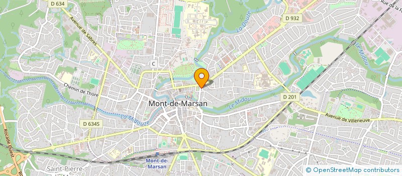 localisation de l'entreprise SCI MINATO à MONT-DE-MARSAN