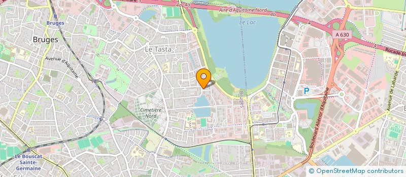 localisation de l'entreprise SCI MINBIELLE  BRUGES