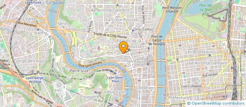 localisation de l'entreprise SCI MIND THE GAP à LYON