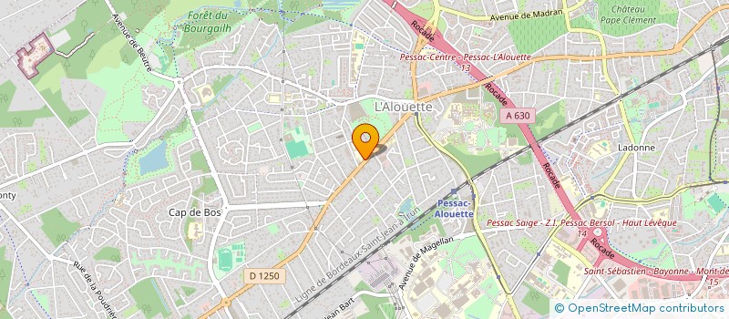 localisation de l'entreprise SCI MINDH-DUONG  PESSAC