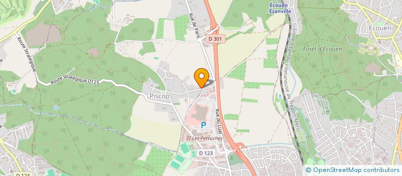 localisation de l'entreprise SCI MINDOU  PISCOP