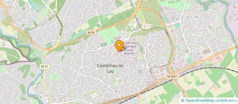 localisation de l'entreprise SCI MINDREN  CASTELNAU-LE-LEZ