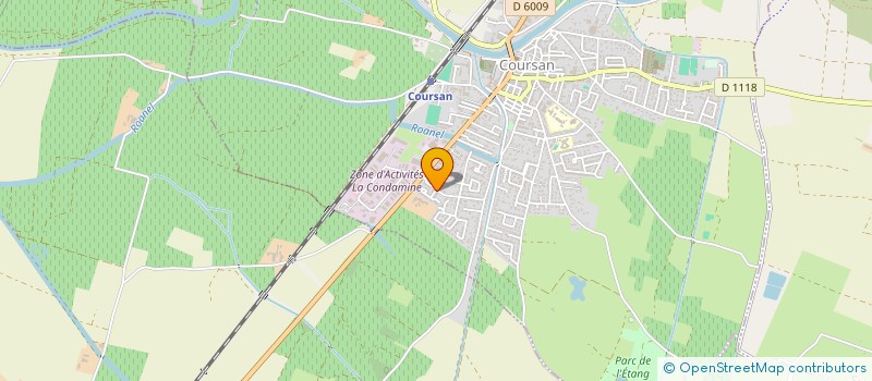 localisation de l'entreprise SCI MINE DE RIEN  COURSAN