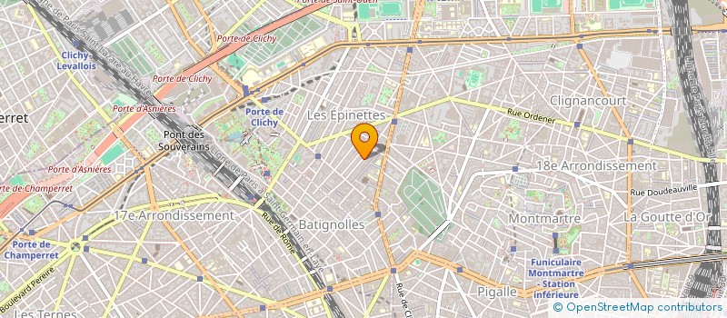 localisation de l'entreprise SCI MINE LAGHA  PARIS