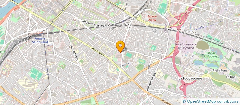 localisation de l'entreprise SCI MINECO à ANGERS