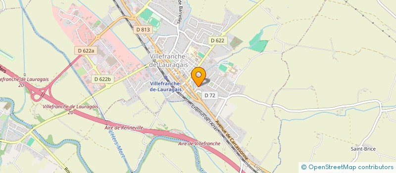 localisation de l'entreprise SCI MINEDERIEN  VILLEFRANCHE-DE-LAURAGAIS