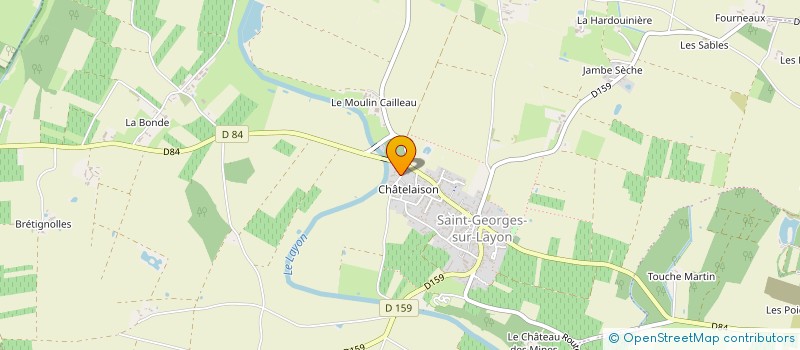 localisation de l'entreprise SCI MINERVA  DOUE-EN-ANJOU