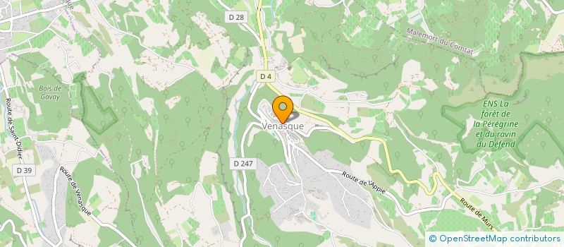 localisation de l'entreprise SCI MINERVETTA  VENASQUE