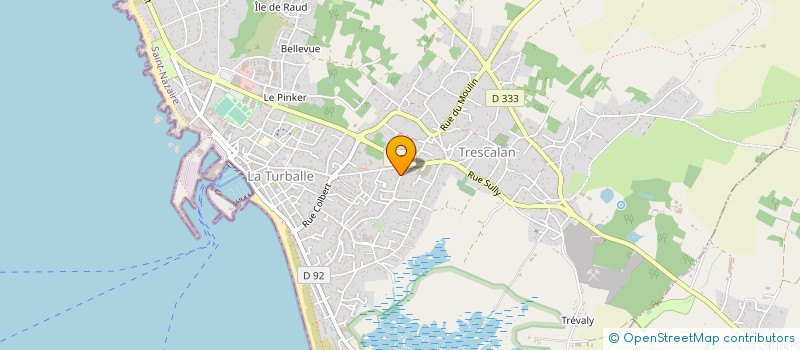 localisation de l'entreprise SCI MINETTE  LA TURBALLE