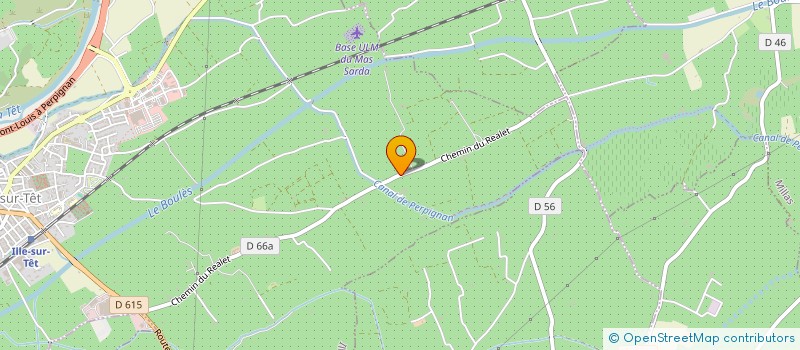 localisation de l'entreprise SCI MINETTI-L'OSMOSE  PERPIGNAN