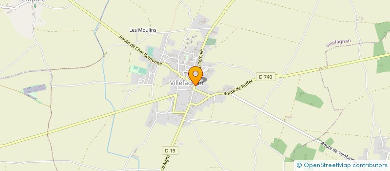 localisation de l'entreprise SCI MING  VILLEFAGNAN