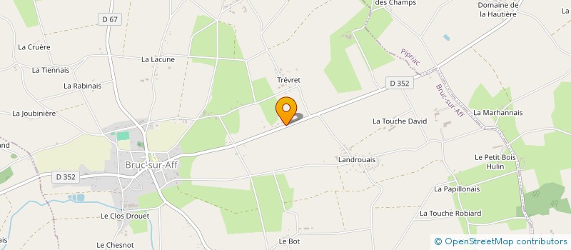 localisation de l'entreprise SCI MINGALABA  BRUC-SUR-AFF