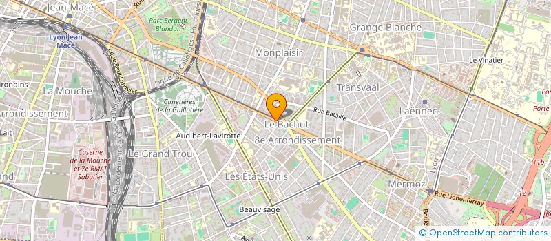 localisation de l'entreprise SCI MINGUASS  LYON