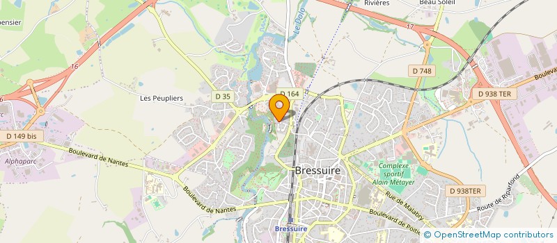 localisation de l'entreprise SCI MINH  BRESSUIRE