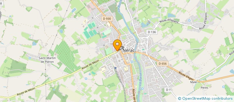 localisation de l'entreprise SCI MINH HANG  NERAC