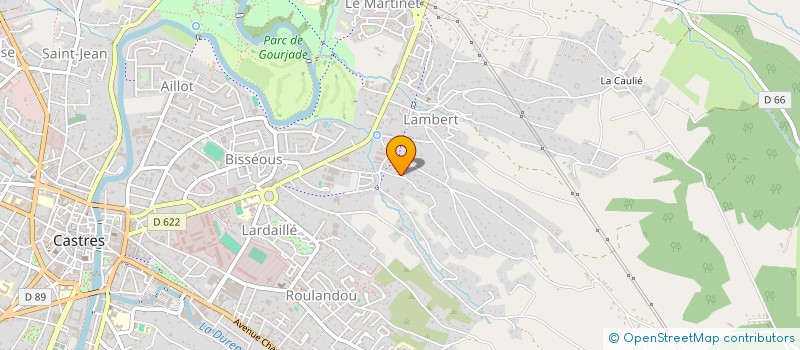 localisation de l'entreprise SCI MINHXUAN  CASTRES