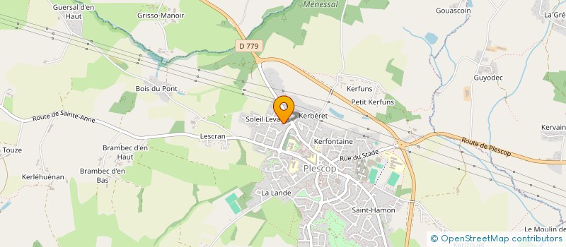 localisation de l'entreprise SCI MINI  PLESCOP