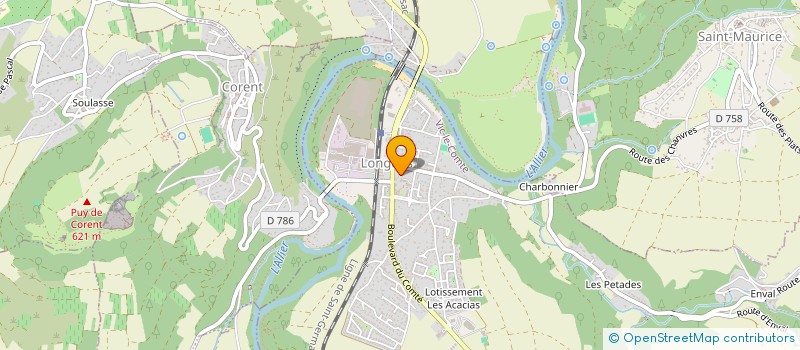 localisation de l'entreprise SCI MINI PERRIOT IMMOBILIER  VIC-LE-COMTE