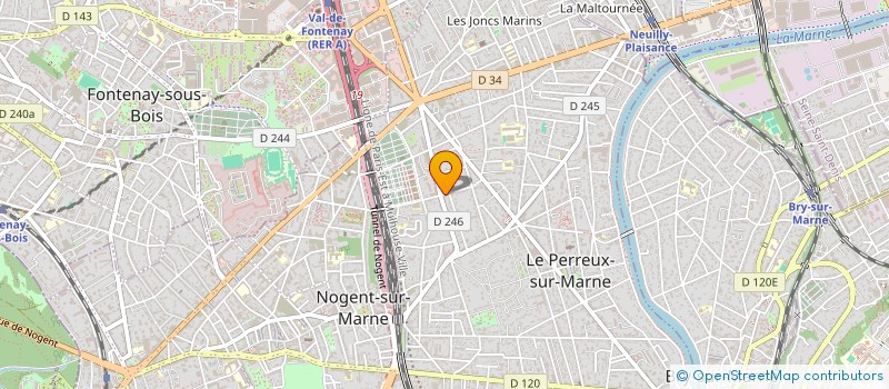 localisation de l'entreprise SCI MINIDEVE  LE PERREUX-SUR-MARNE