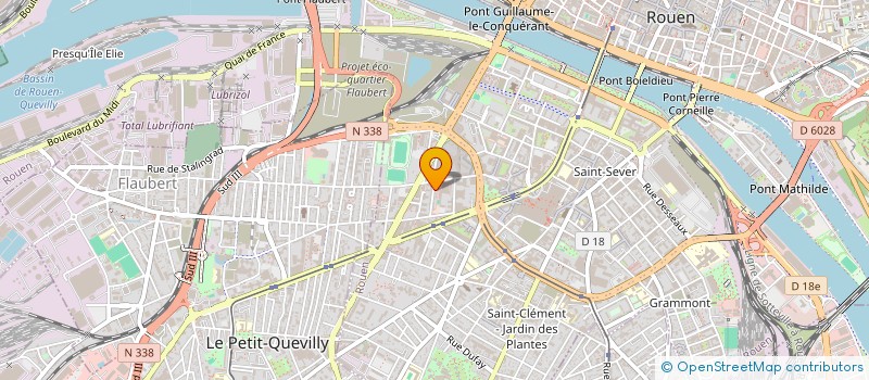 localisation de l'entreprise SCI MINIEL à ROUEN