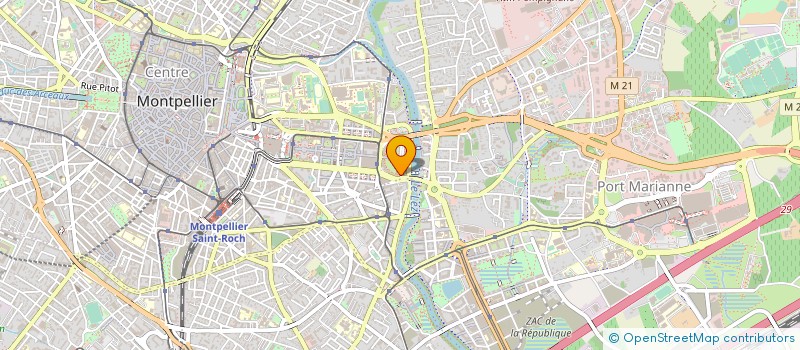 localisation de l'entreprise SCI MINIMIC à MONTPELLIER