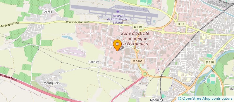 localisation de l'entreprise SCI MINIPOUCES CARCA à CARCASSONNE