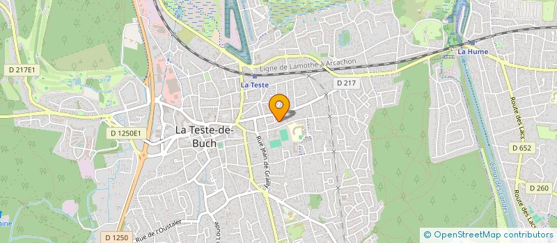 localisation de l'entreprise SCI MINIRA 19 à LA TESTE-DE-BUCH