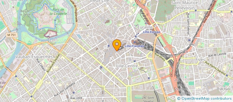 localisation de l'entreprise SCI MINITECH à LILLE