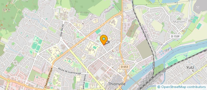 localisation de l'entreprise SCI MINNITI à THIONVILLE