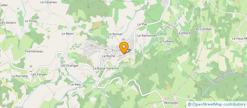 localisation de l'entreprise SCI MINO  RONTALON