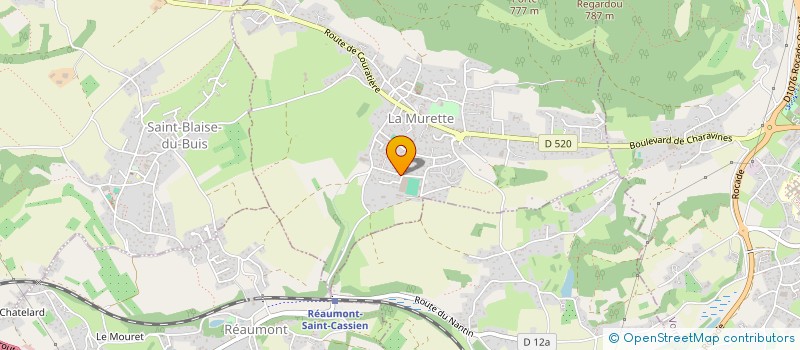 localisation de l'entreprise SCI MINO  LA MURETTE