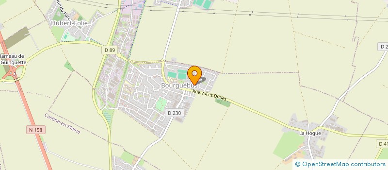 localisation de l'entreprise SCI MINOF2N  BOURGUEBUS