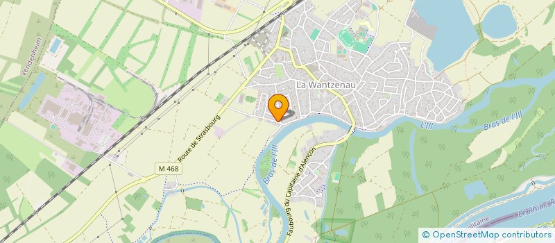 localisation de l'entreprise SCI MINOMINA  LA WANTZENAU