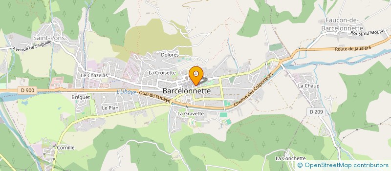 localisation de l'entreprise SCI MINOS à BARCELONNETTE