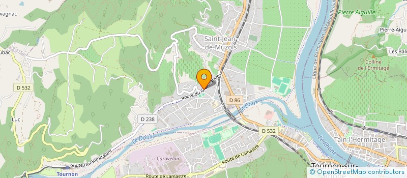 localisation de l'entreprise SCI MINOS à SAINT-JEAN-DE-MUZOLS