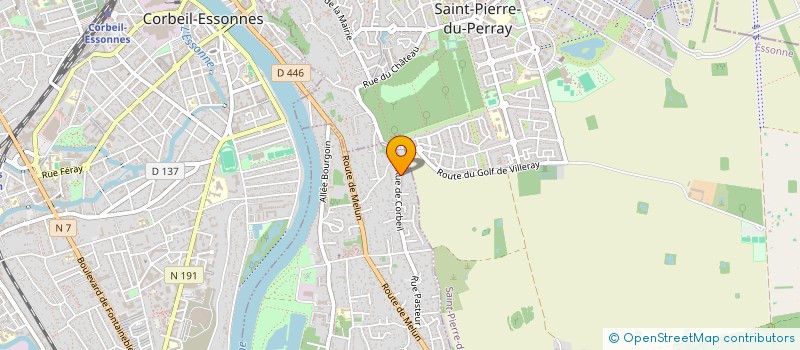 localisation de l'entreprise SCI MINOSA à SAINTRY-SUR-SEINE