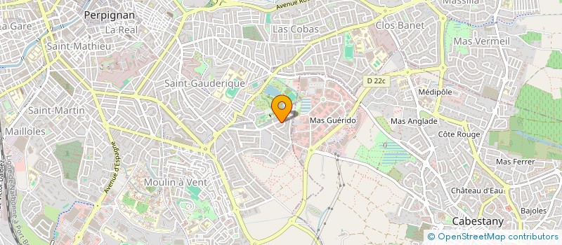 localisation de l'entreprise SCI MINOTAURE à PERPIGNAN