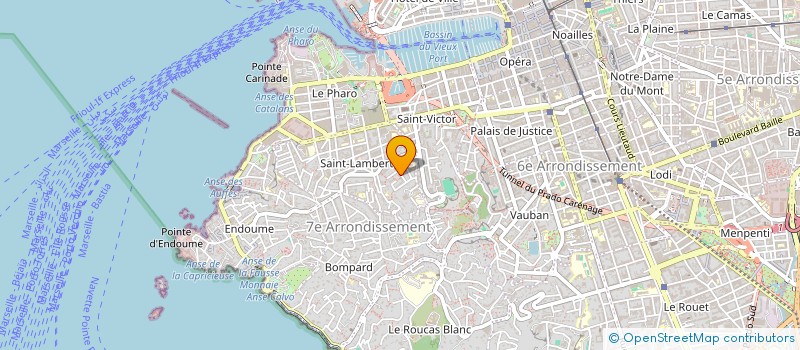 localisation de l'entreprise SCI MINOUCHE PICKATCHU à MARSEILLE
