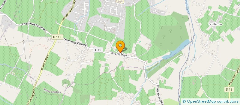 localisation de l'entreprise SCI MINOYS  SAINT-LOUBES