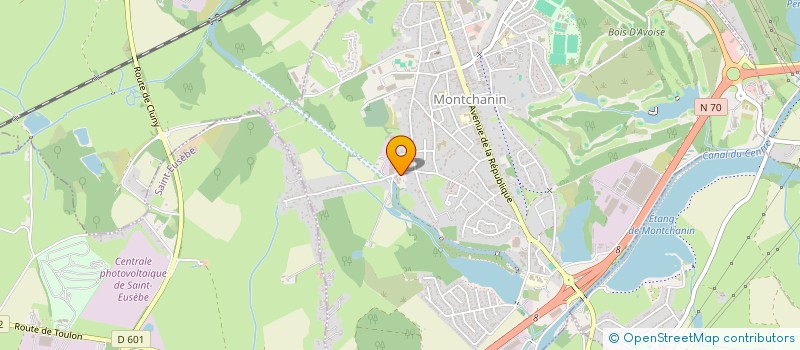 localisation de l'entreprise SCI MINSSARD  MONTCHANIN