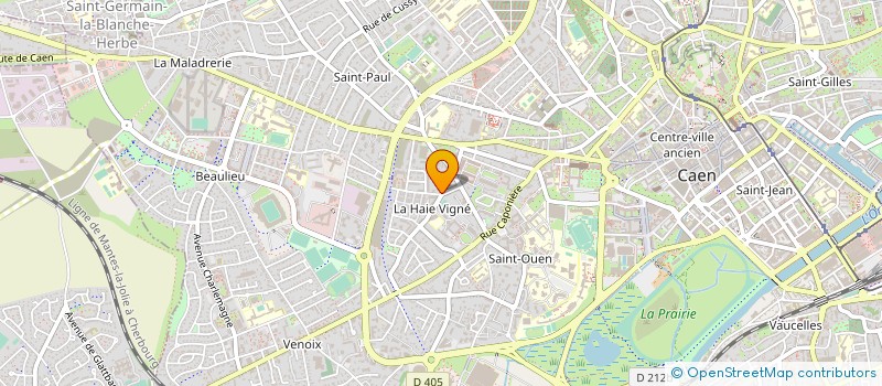 localisation de l'entreprise SCI MIOUK à CAEN