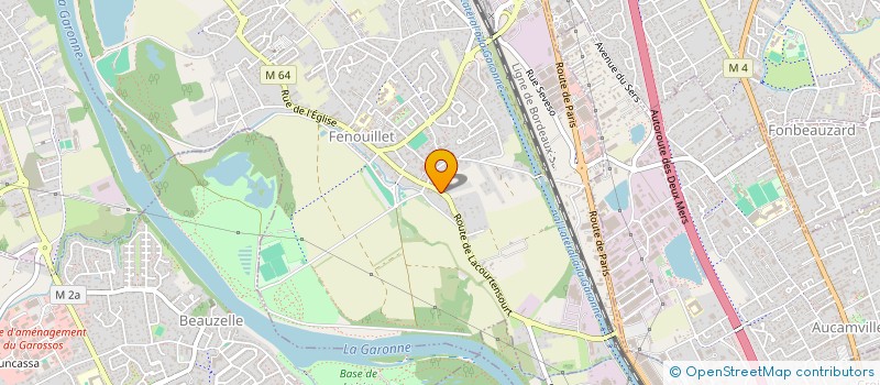 localisation de l'entreprise SCI MIPA  FENOUILLET