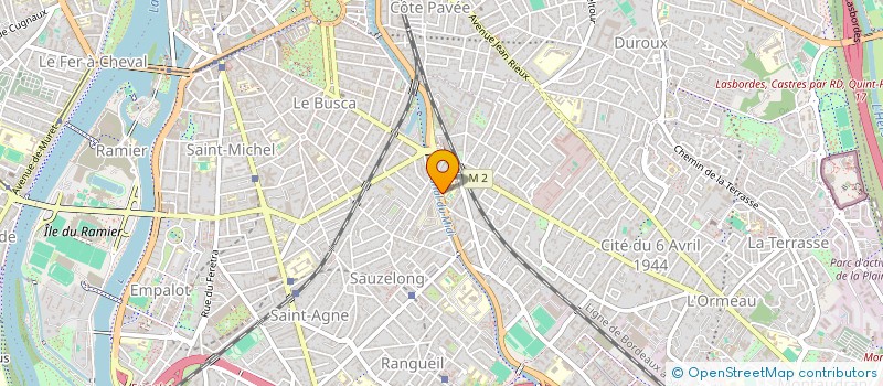 localisation de l'entreprise SCI MIPABEN à TOULOUSE