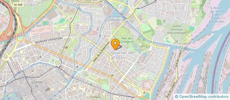 localisation de l'entreprise SCI MIPASY  STRASBOURG