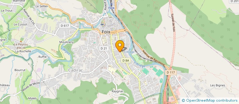 localisation de l'entreprise SCI MIPAUSORO à FOIX